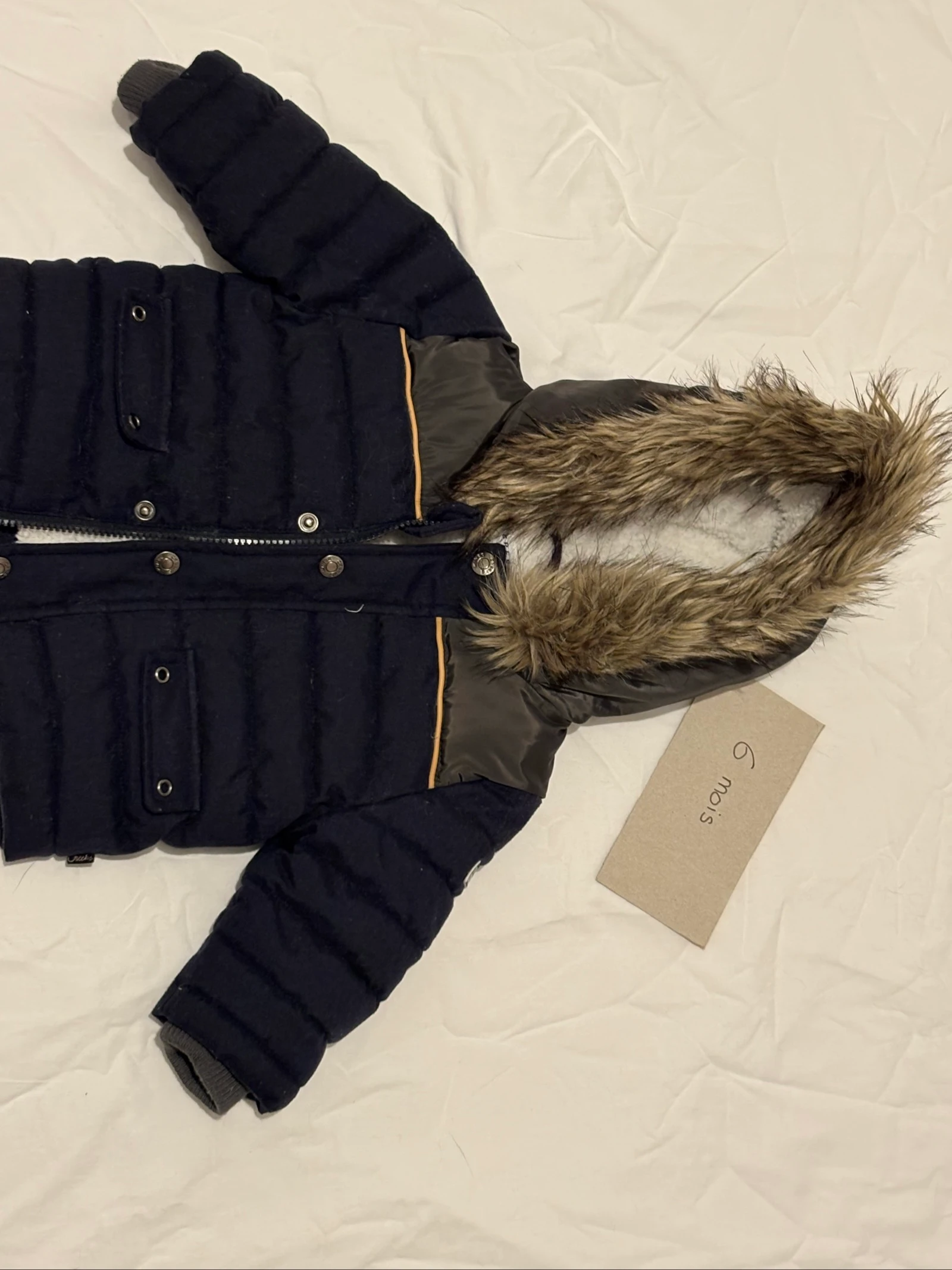 Manteau creeks 6 mois 
